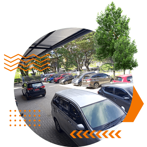 Area Parkir Luas & Nyaman